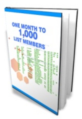 Product picture One Month 1000 members - make more money from your website!